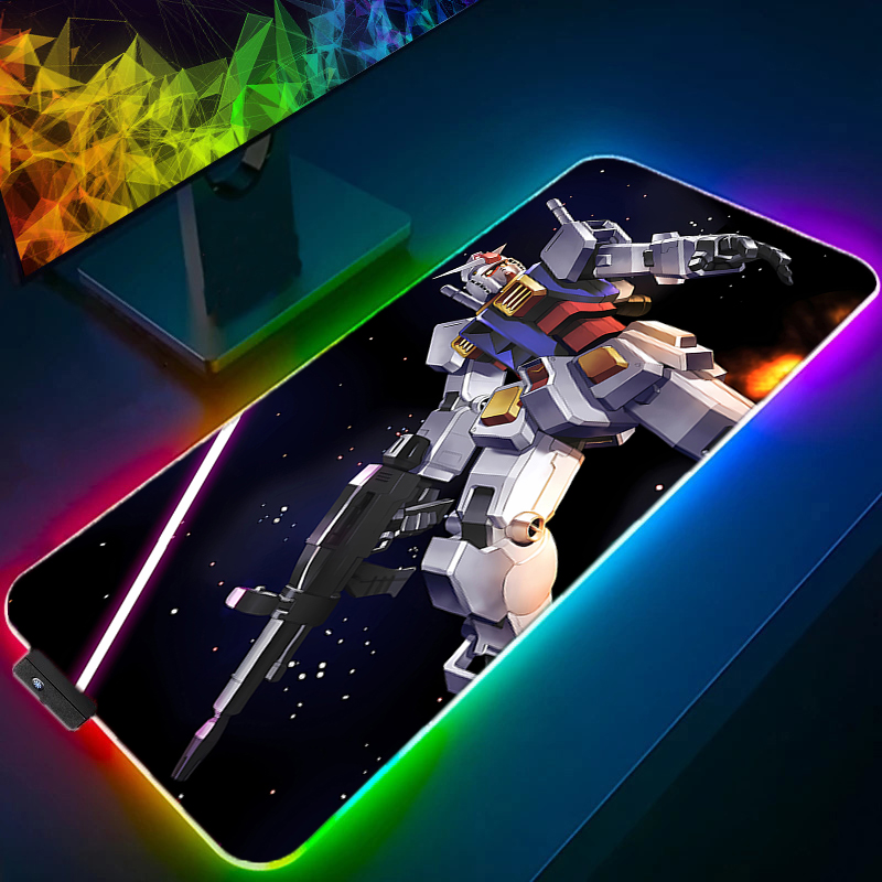 Gaming Keyboard And Mouse Mobile - Mouse Pad RGB Kawaii Anime Gabinete
