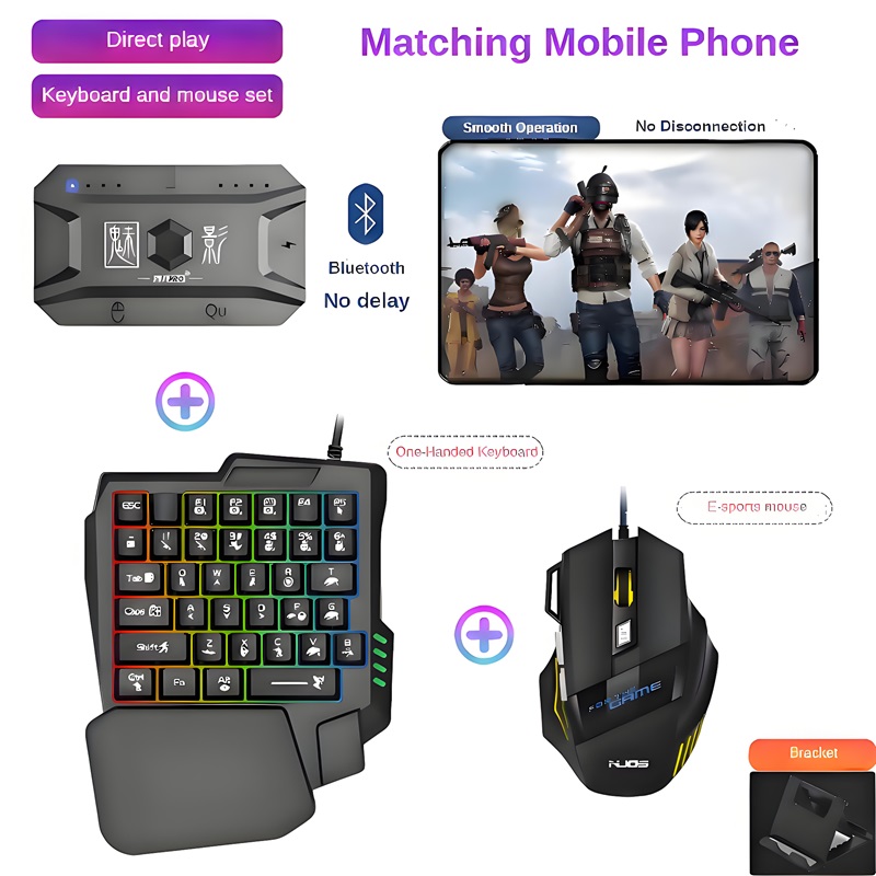 Gaming Keyboard And Mouse Mobile - Conversor de Jogo M1 Pro para