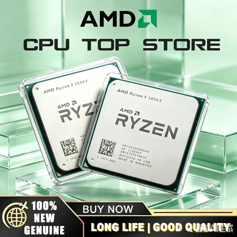 Amd Cpu Ryzen 5 - Processador AMD Ryzen 5 1600X Novo