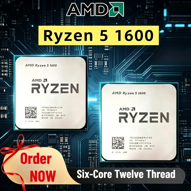 Amd Cpu Ryzen 5 - Processador AMD Ryzen 5 1600 Novo