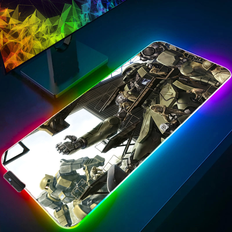 Gaming Keyboard And Mouse Mobile - Mouse Pad RGB Gamer para Notebook