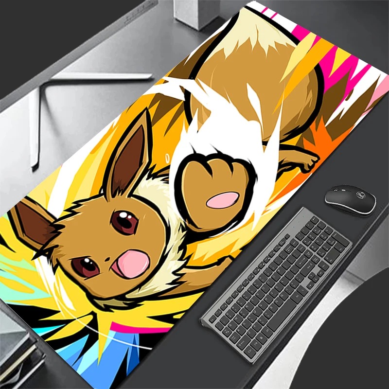 Gaming Keyboard Nearby - Mouse Pad para Jogos P-Pokemon Eevee