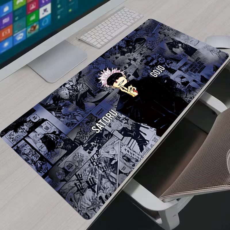 Gaming Keyboard Nearby - Mouse Pad Grande de Anime Jujutsu