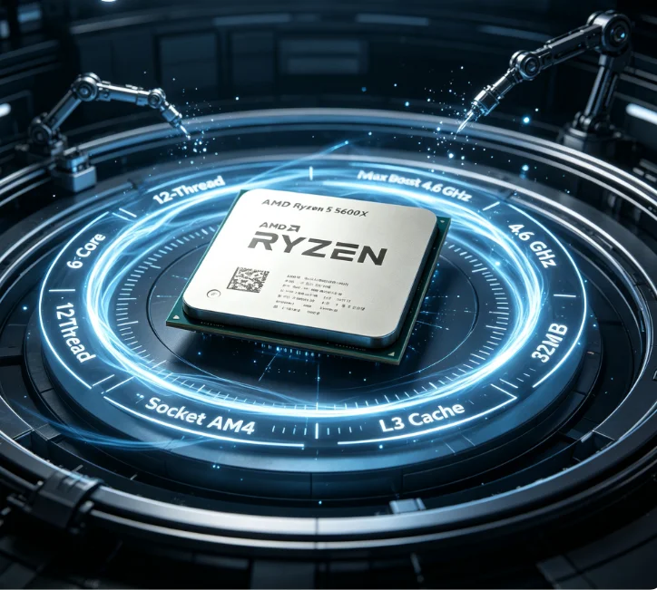 Amd Cpu Ryzen 5 - Processador AMD Ryzen 5 5600X 7NM
