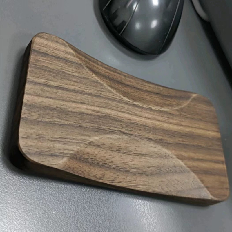 Wrist Rest Wood - Descanso de Pulso Ergonômico em Nogueira