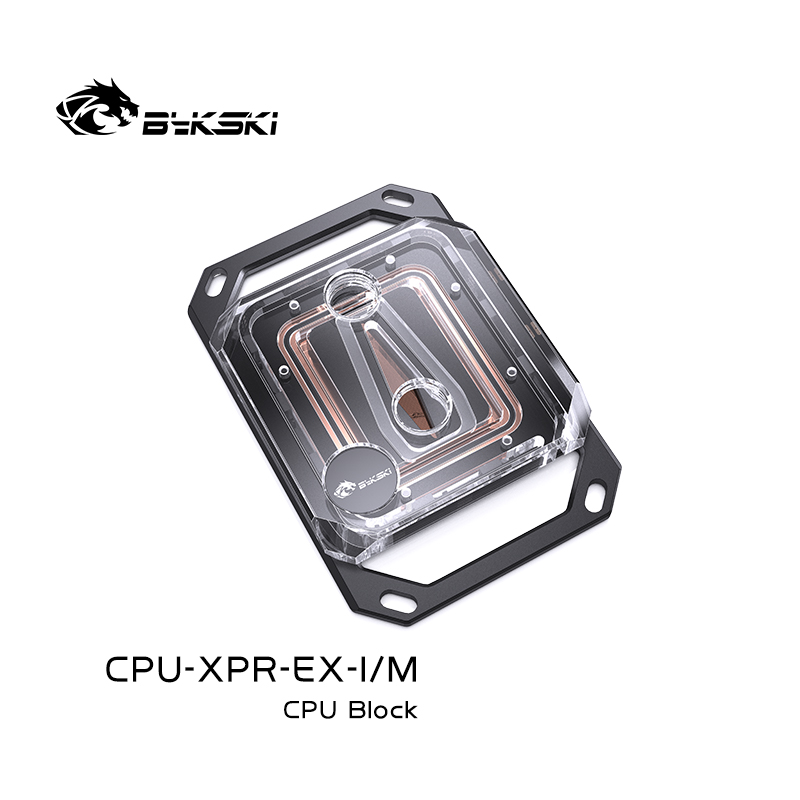 Amd Cpu Ryzen 9 - Bykski bloco de água acrílico cpu