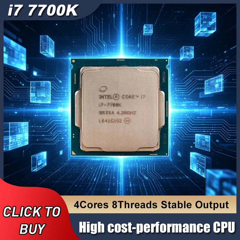 Intel Cpu Core I7 - Processador CPU Intel Core I7 7700K
