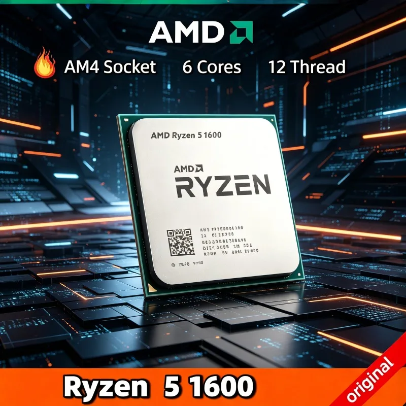 Amd Cpu Ryzen 5 - Processador AMD Ryzen 5 1600 em