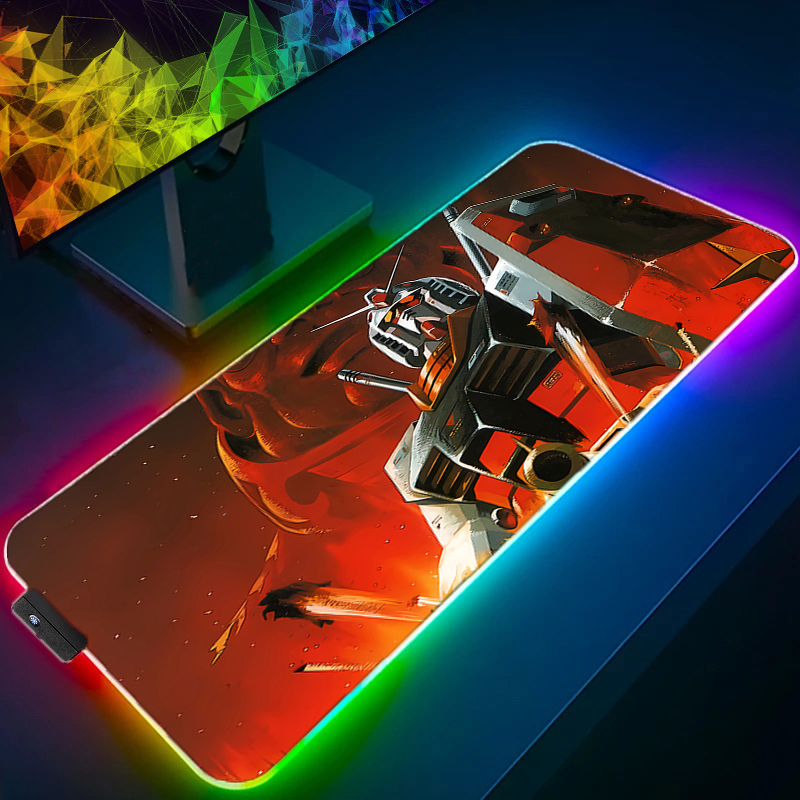 Mouse Pad RGB Kawaii Anime Gab - Gaming Keyboard And Mouse Mobile avaliação e preço