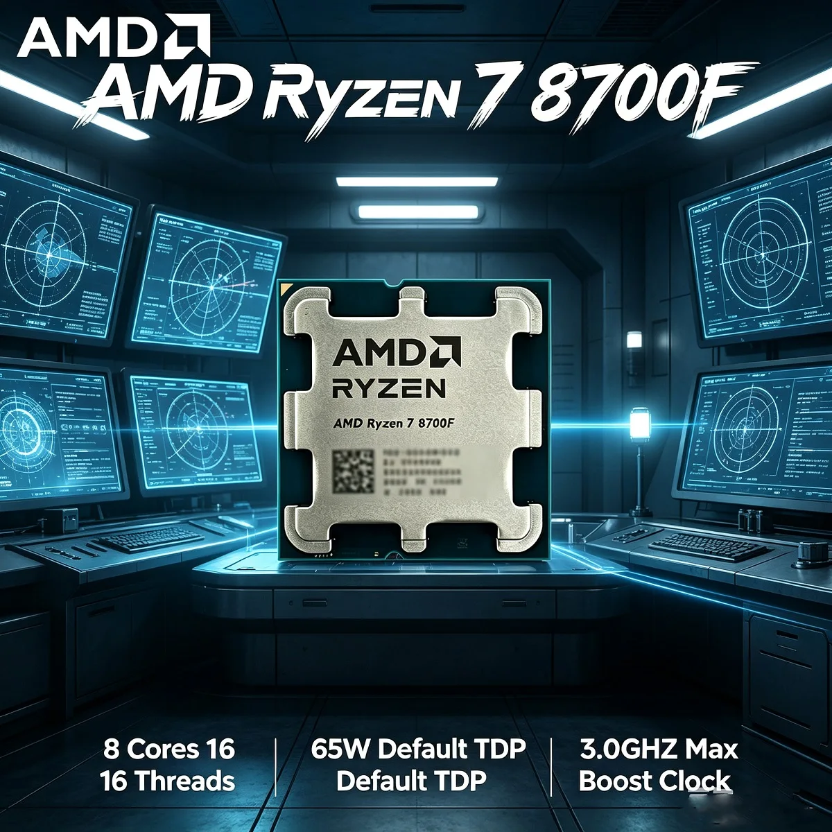 Novo CPU AMD Ryzen 7 8700F R7  - Amd Cpu Ryzen 5 avaliação e preço