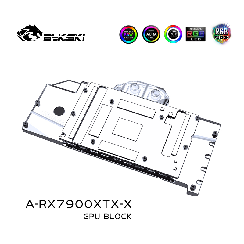 Bykski A-RX7900XTX-X Bloco de  - Amd Vga Rx 7900 Xtx avaliação e preço