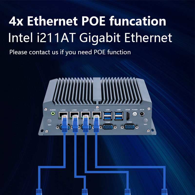 Mini PC Industrial Sem Ventila - Intel Cpu Core I7 avaliação e preço