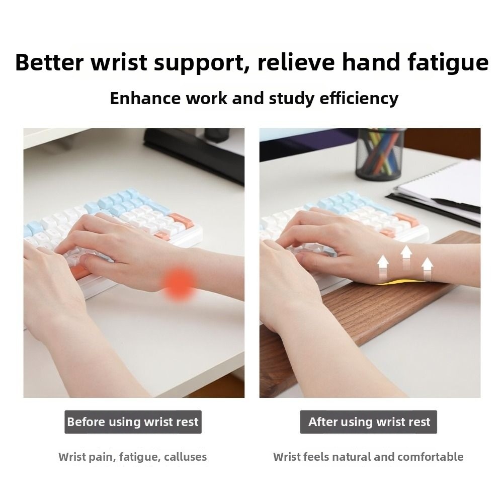 Descanso de Pulso Ergonômico d - Wrist Rest Wood avaliação e preço