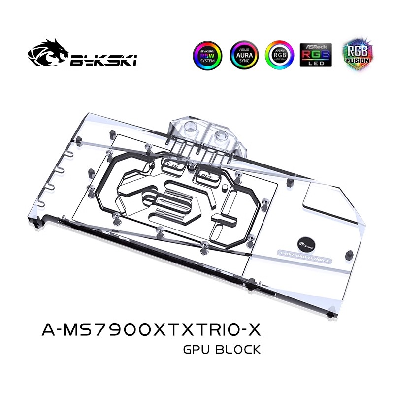 Bykski A-MS7900XTXTRIO-X Bloco - Amd Vga Rx 7900 Xtx avaliação e preço