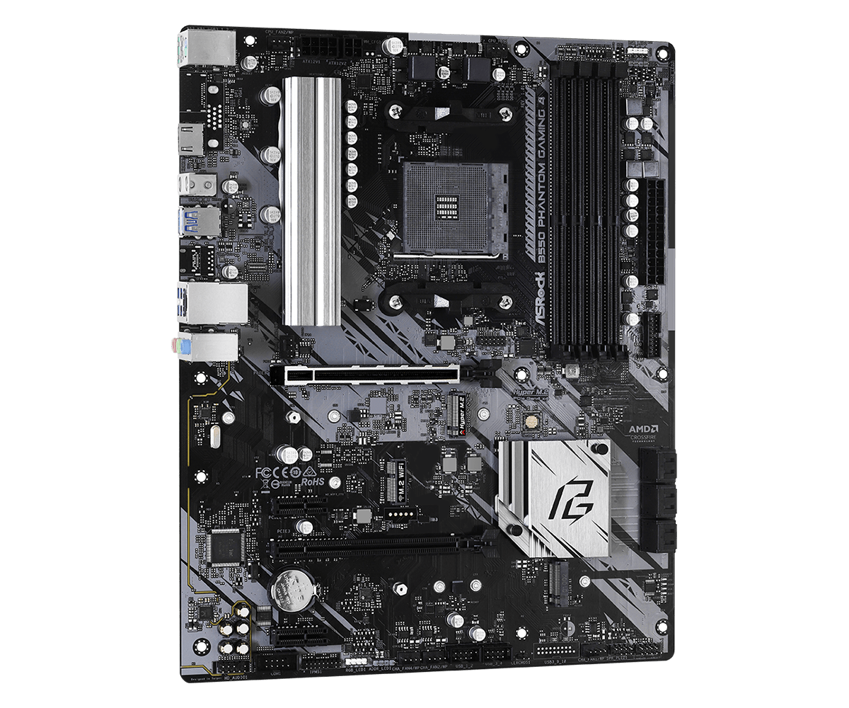 Placa-Mãe ASROCK B550 PHANTOM  - Amd Cpu Ryzen 9 avaliação e preço