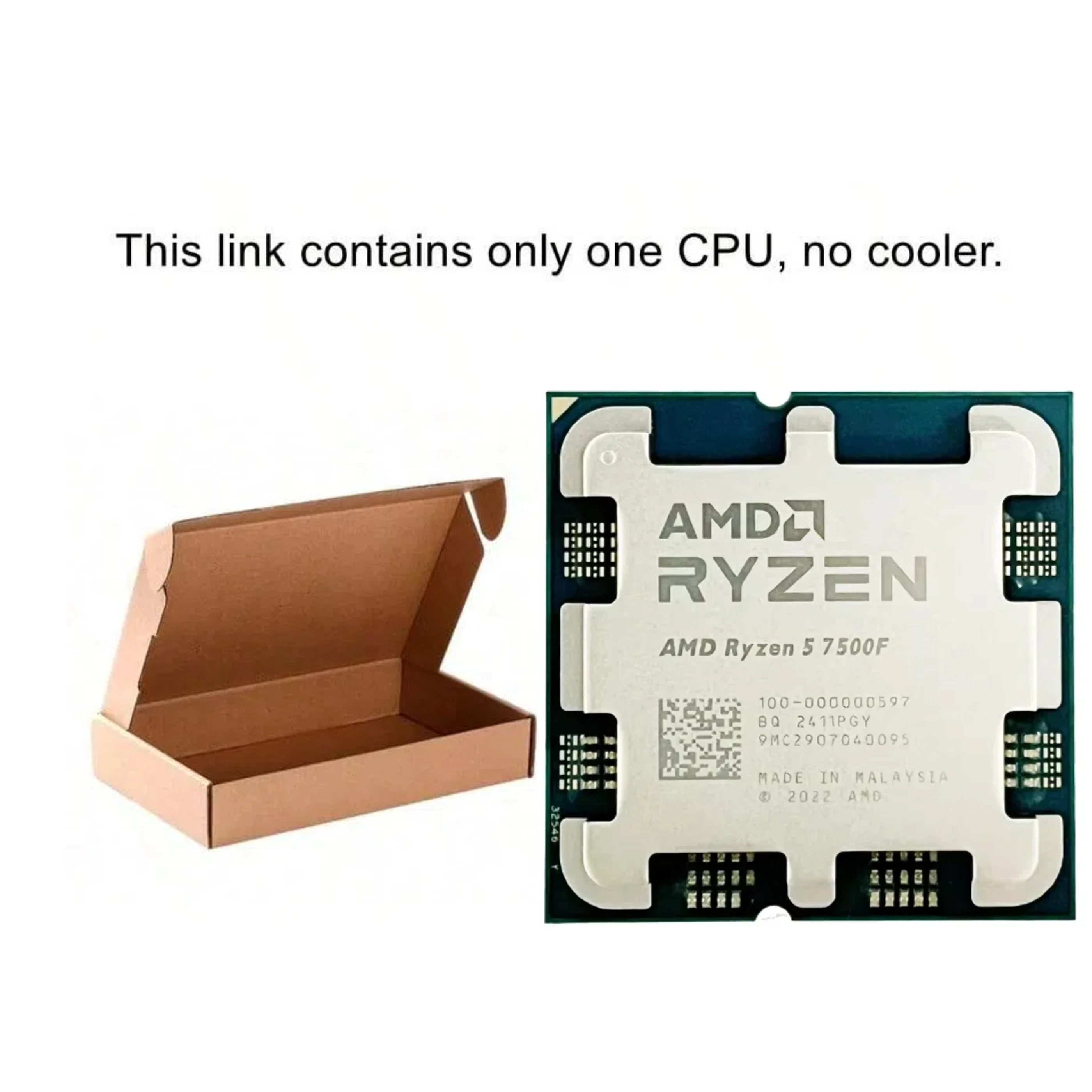 Processador AMD Ryzen 5 7500F  - Amd Cpu Ryzen 5 avaliação e preço