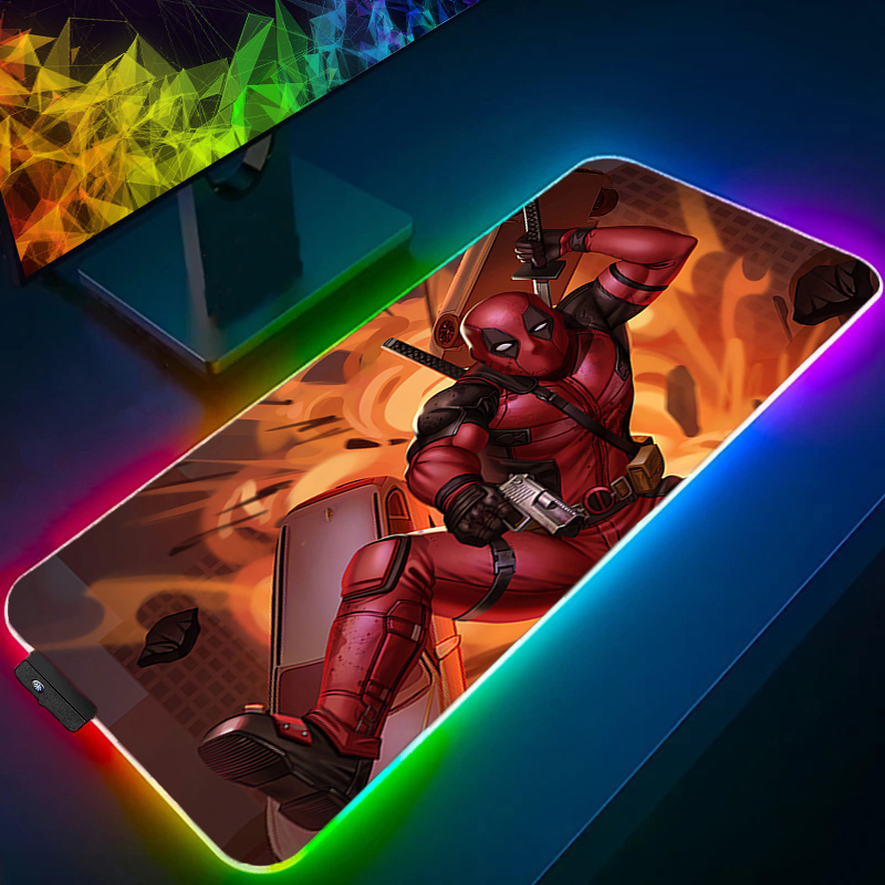 Led mouse pad jogos backlight  - Gaming Keyboard Nearby avaliação e preço