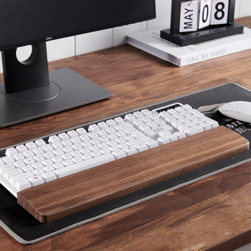 30/36/44cm teclado de nogueira - Wrist Rest Wood avaliação e preço
