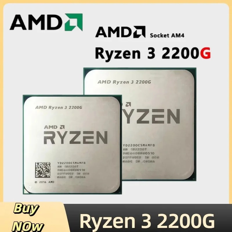Processador AMD Ryzen 3 2200G  - Amd Cpu Ryzen 5 avaliação e preço