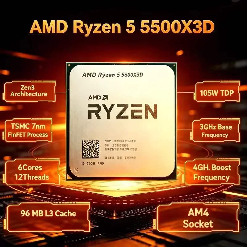 Processador de Jogos AMD Ryzen - Amd Cpu Ryzen 5 avaliação e preço