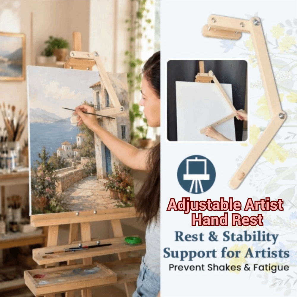 Suporte de Mão para Artistas e - Wrist Rest Wood avaliação e preço