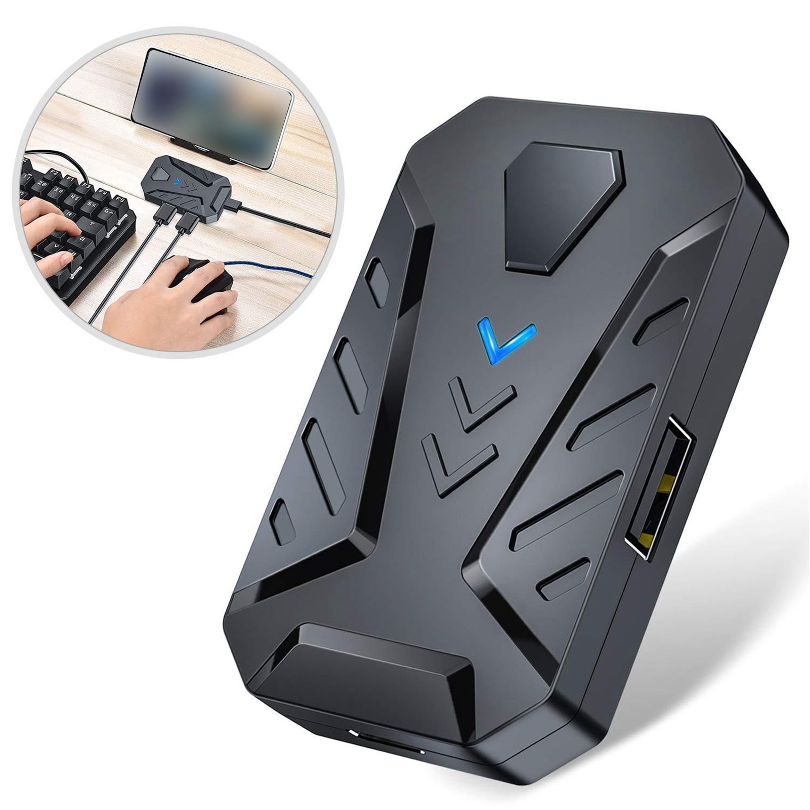 Adaptador conversor de mouse p - Gaming Keyboard And Mouse Mobile avaliação e preço