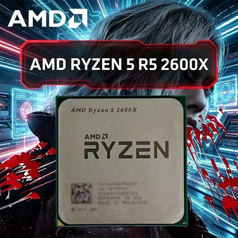 Processador AMD Ryzen 5 2600X  - Amd Cpu Ryzen 5 avaliação e preço
