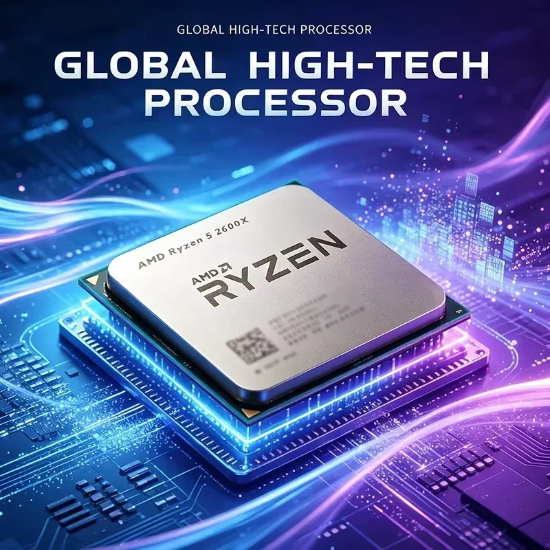 Processador AMD Ryzen 5 2600X  - Amd Cpu Ryzen 5 avaliação e preço