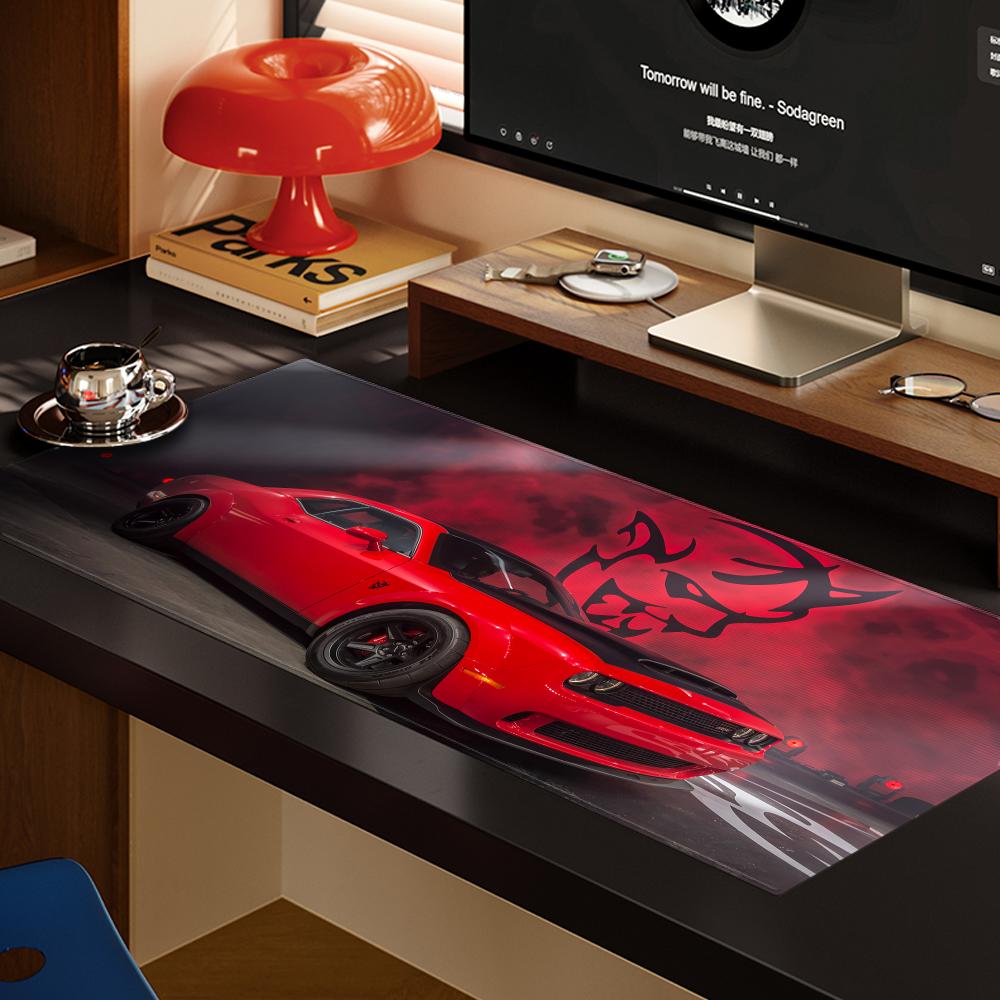 D-dodges carro legal mouse pad - Gaming Keyboard Easy To Clean avaliação e preço