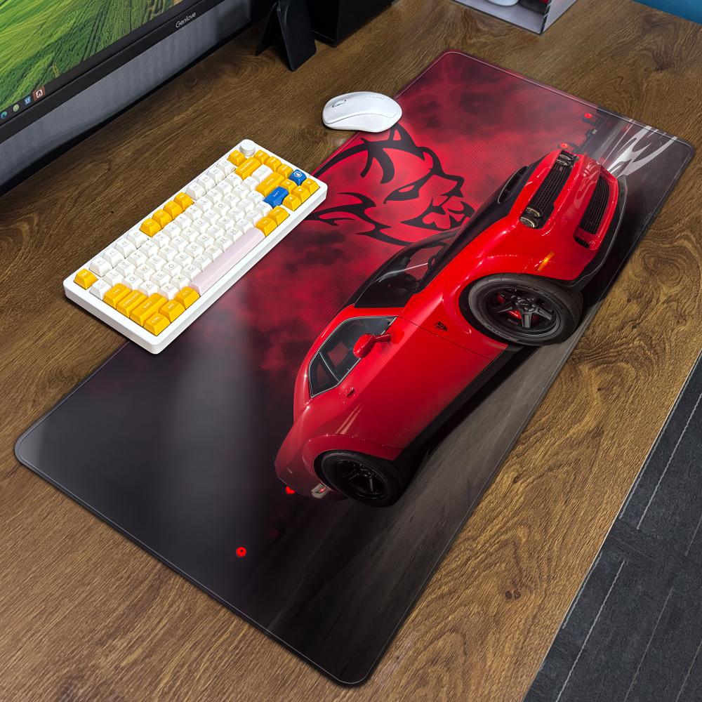 D-dodges carro legal mouse pad - Gaming Keyboard Easy To Clean avaliação e preço