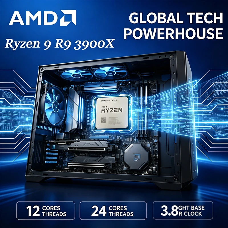 Processador Desktop AMD Ryzen  - Amd Cpu Ryzen 9 avaliação e preço