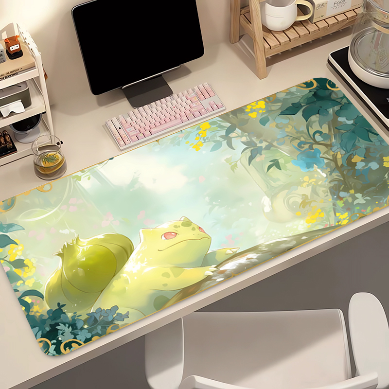 Mouse Pad de Anime Pokémon Bul - Gaming Keyboard Easy To Clean avaliação e preço