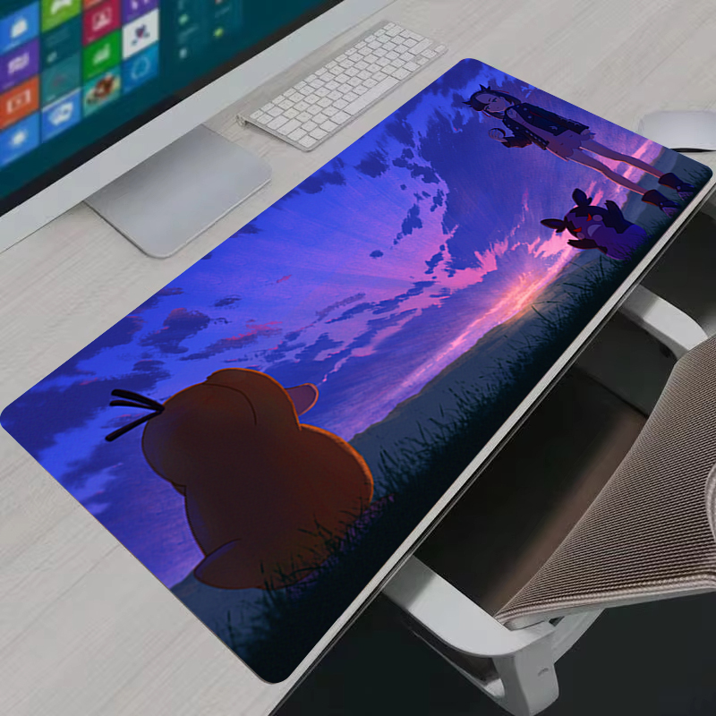 Mousepad Anime P-Pokemon Psydu - Gaming Keyboard Easy To Clean avaliação e preço
