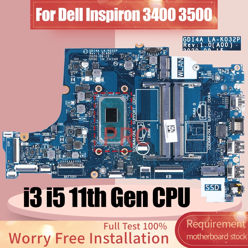 Placa-mãe LA-K032P para Dell V - Intel Cpu Core I7 avaliação e preço