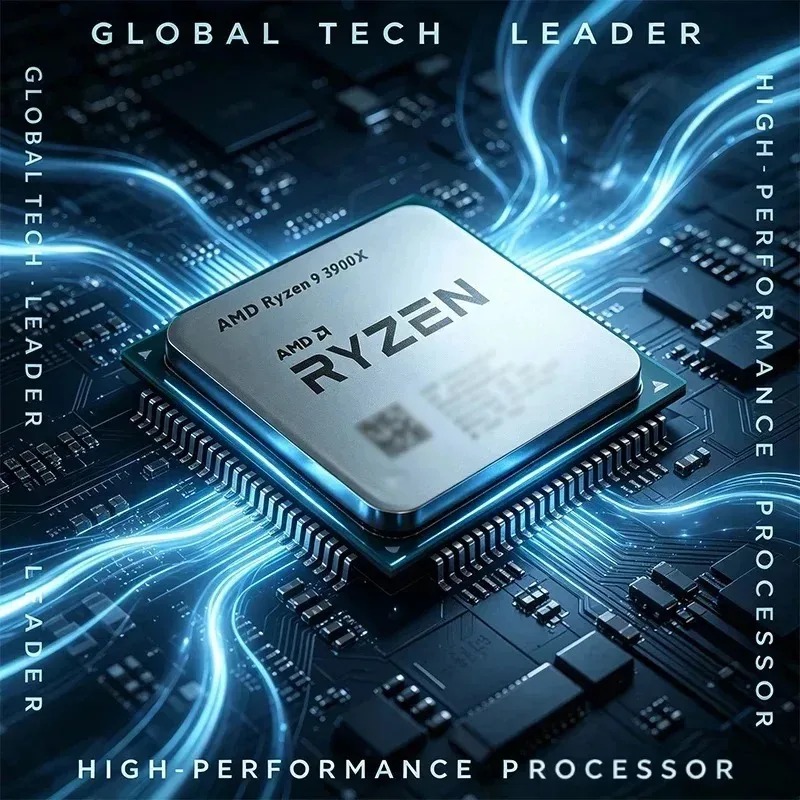 Processador AMD Ryzen 9 3900X  - Amd Cpu Ryzen 9 avaliação e preço
